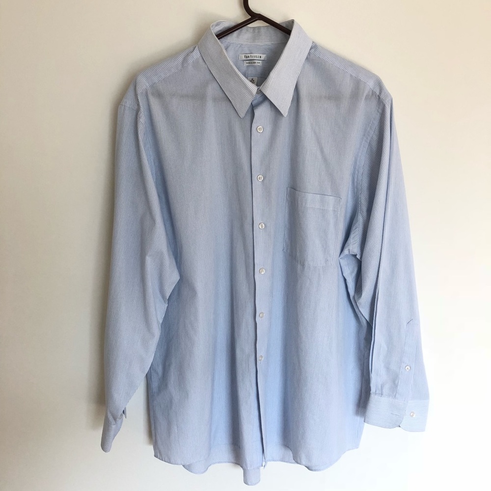 Van Heusen Men’s Shirt. Regular Fit. Size: 18